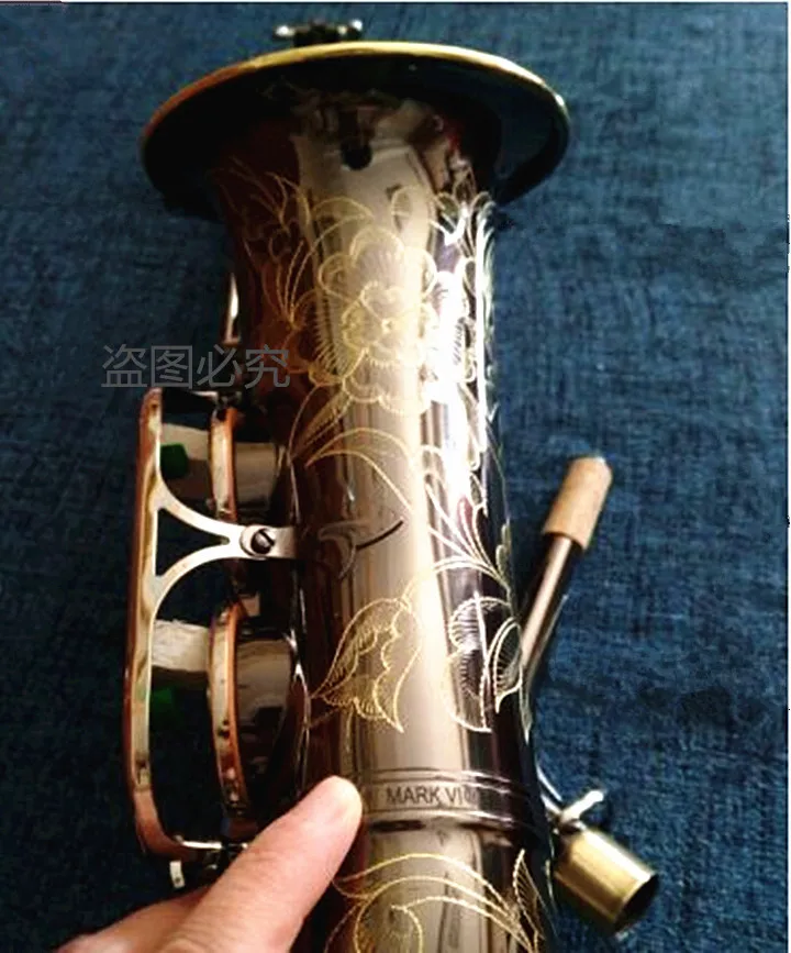 

2022 New Products Mark VI Alto saxophone E-Flat Music Instrument Black Nickel Silver Key Sax Golden Horn With Mouthpiece Case