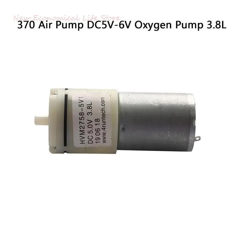 

1pcs DC 5-6V Air Pump DC Small Mini 370 Motor Micro Air Aeration Oxygen Pump