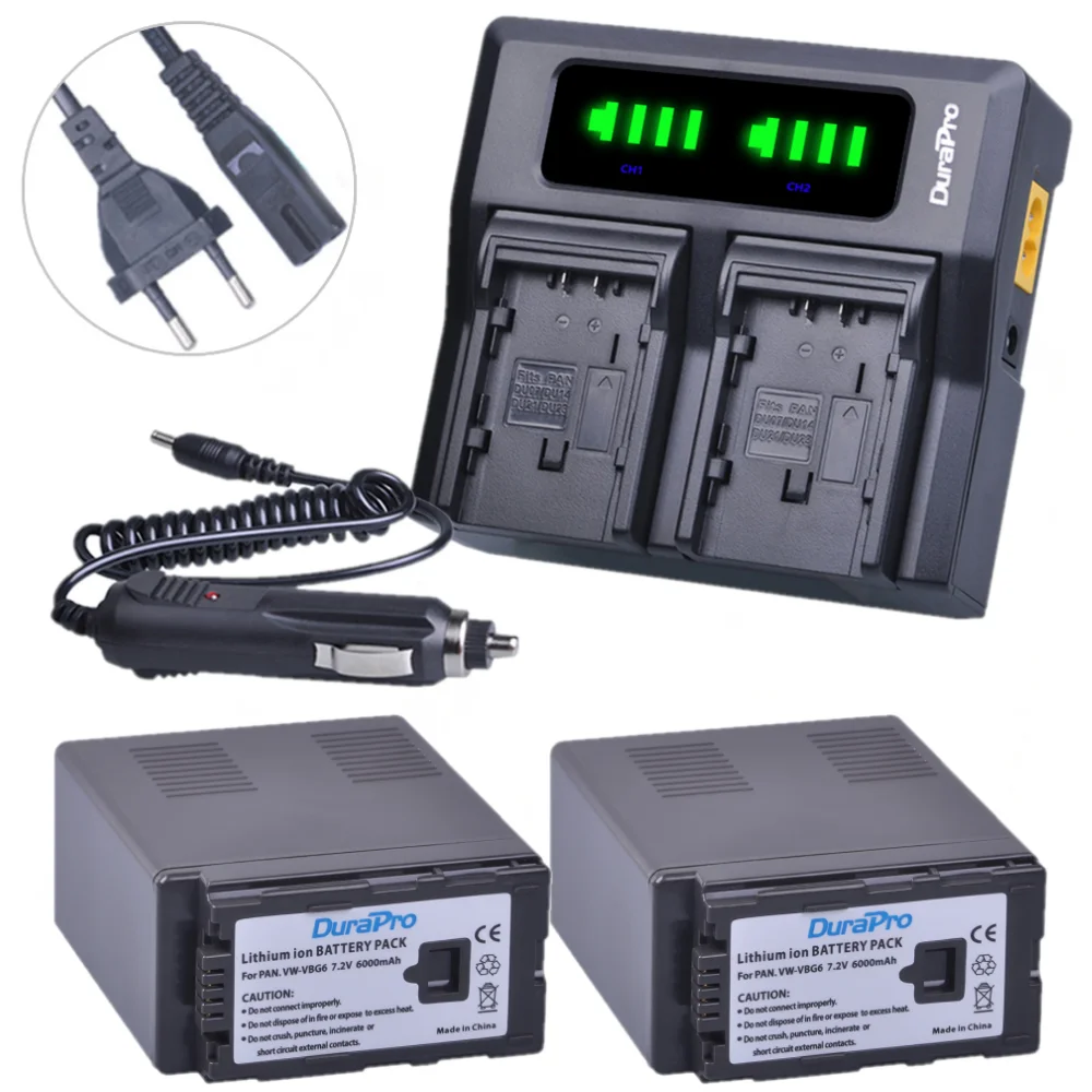 VW-VBG6 VW VBG6 Аккумулятор и зарядное устройство для Panasonic HDC-MDH1GK AG-HMC155 HMC151E HMC150 HMC83MC HMC73MC