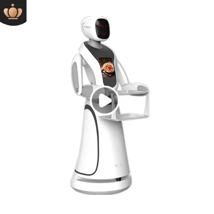 

Csjbot Catering Hotel Serving Food Waiter Human Restaurant Service Delivery Humanoid Intelligent Robot for Sale