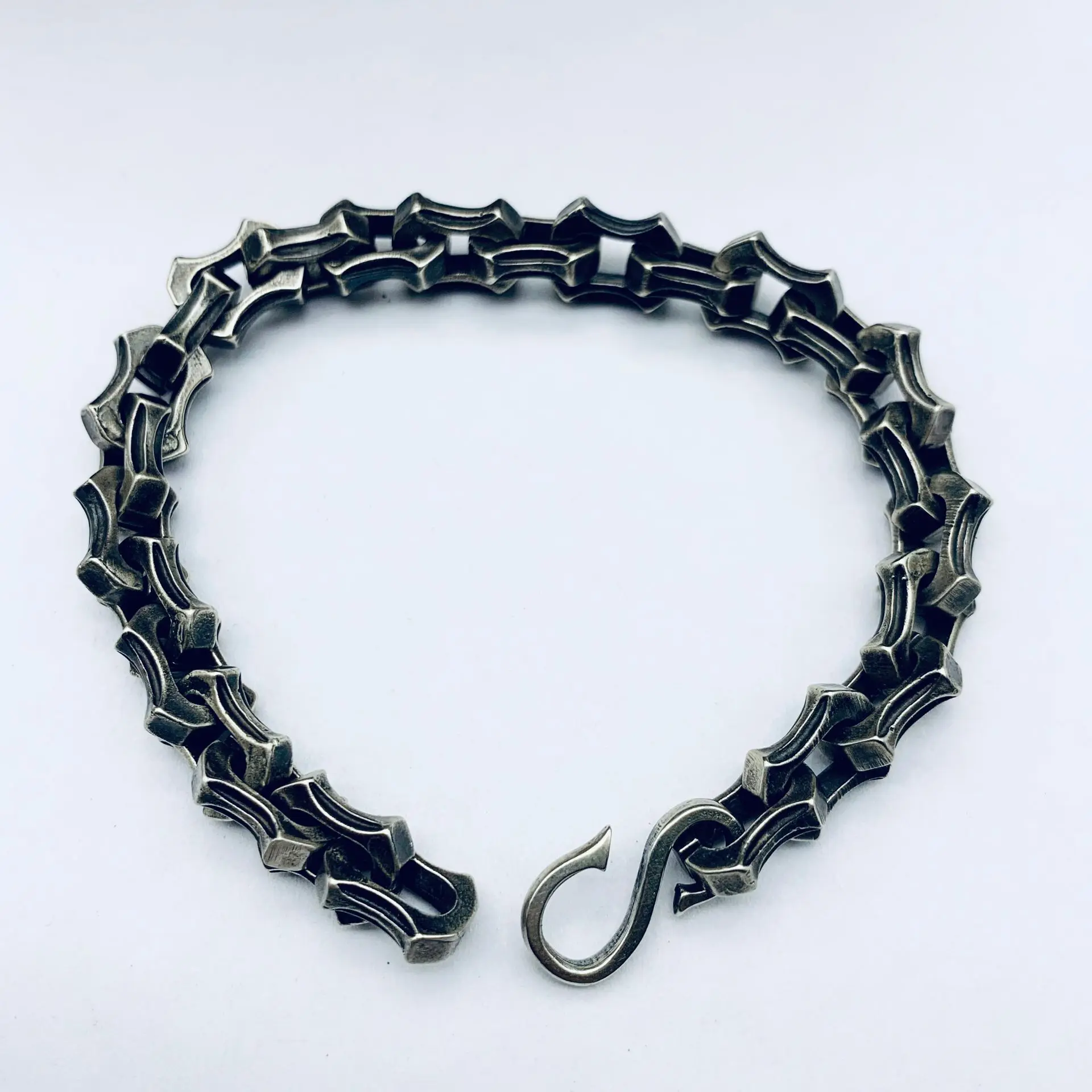 

Vintage Male Bracelet Keel Gear Bracelet for Men Punk Personality Copper Chain Hip Hop Gifts for Boys