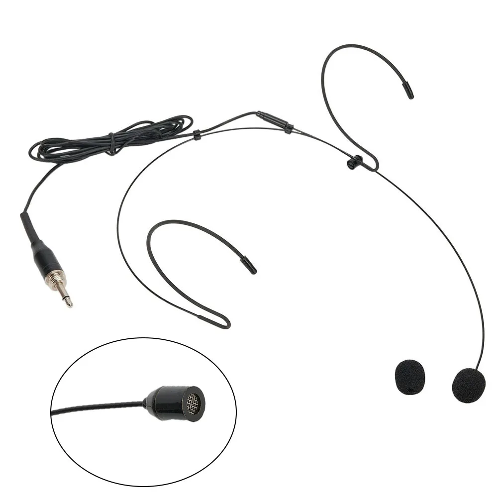 

Accessories Lightweight 100% Brand New Microphone Cover Headworn Double Earhook For Sennheiser Omnidirectional