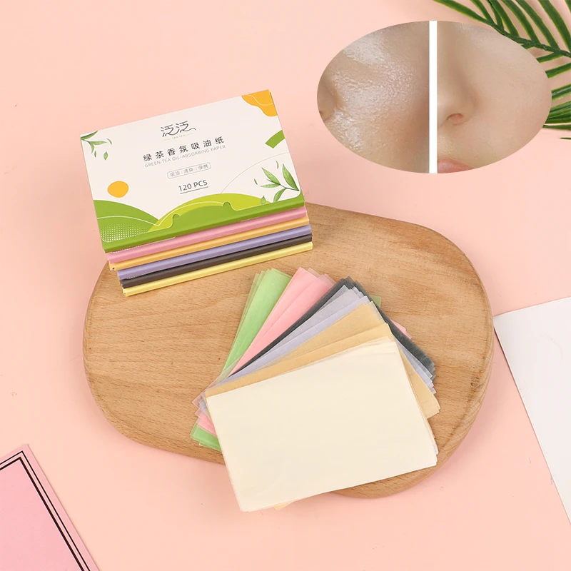 

120 шт., абсорбирующие салфетки для лица