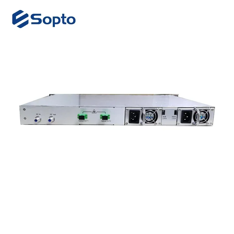 Оптический передатчик Sopto 1550 нм CATV с прямой модуляцией 7 дБм 220 В переменного тока
