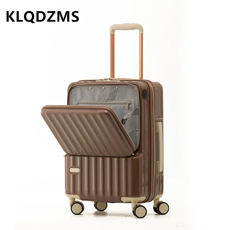 KLQDZMS чемодан для багажа с передним отверстием ноутбука посадочный чехол 20 &quot24&quot