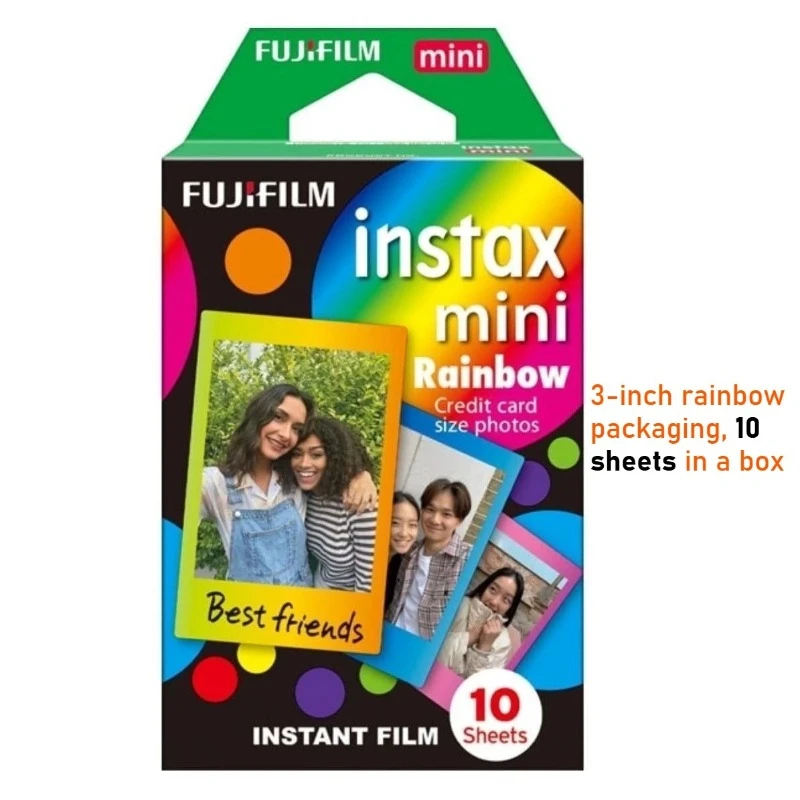 Фотобумага Fujifilm Instax Mini с белой рамкой для моментальных фотоаппаратов FUJI Mini 1211, Mini 9, 8, 7s, 70, EVO Link (art.: 3920d4fa0b360) - 3920d4fa0b360