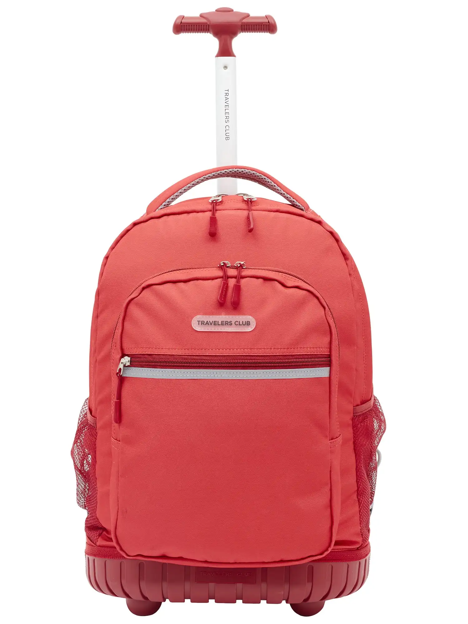 

Travelers Club 18" Rolling Backpack, Red