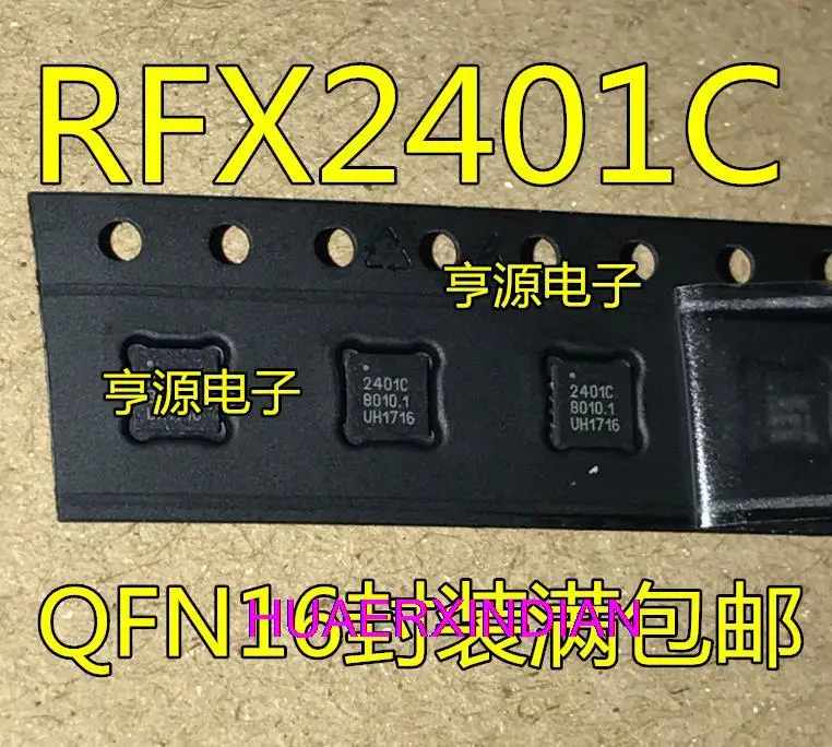 10 шт. новый оригинальный RFX2401 RFX2401C X2401C QFN-16 CC2530