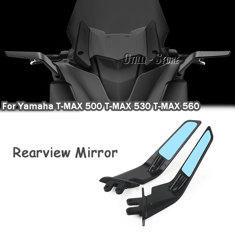 Зеркало незаметное для мотоцикла Yamaha T-MAX 500 04-12 TMAX 530 12-19 T-MAX560 2020 2021
