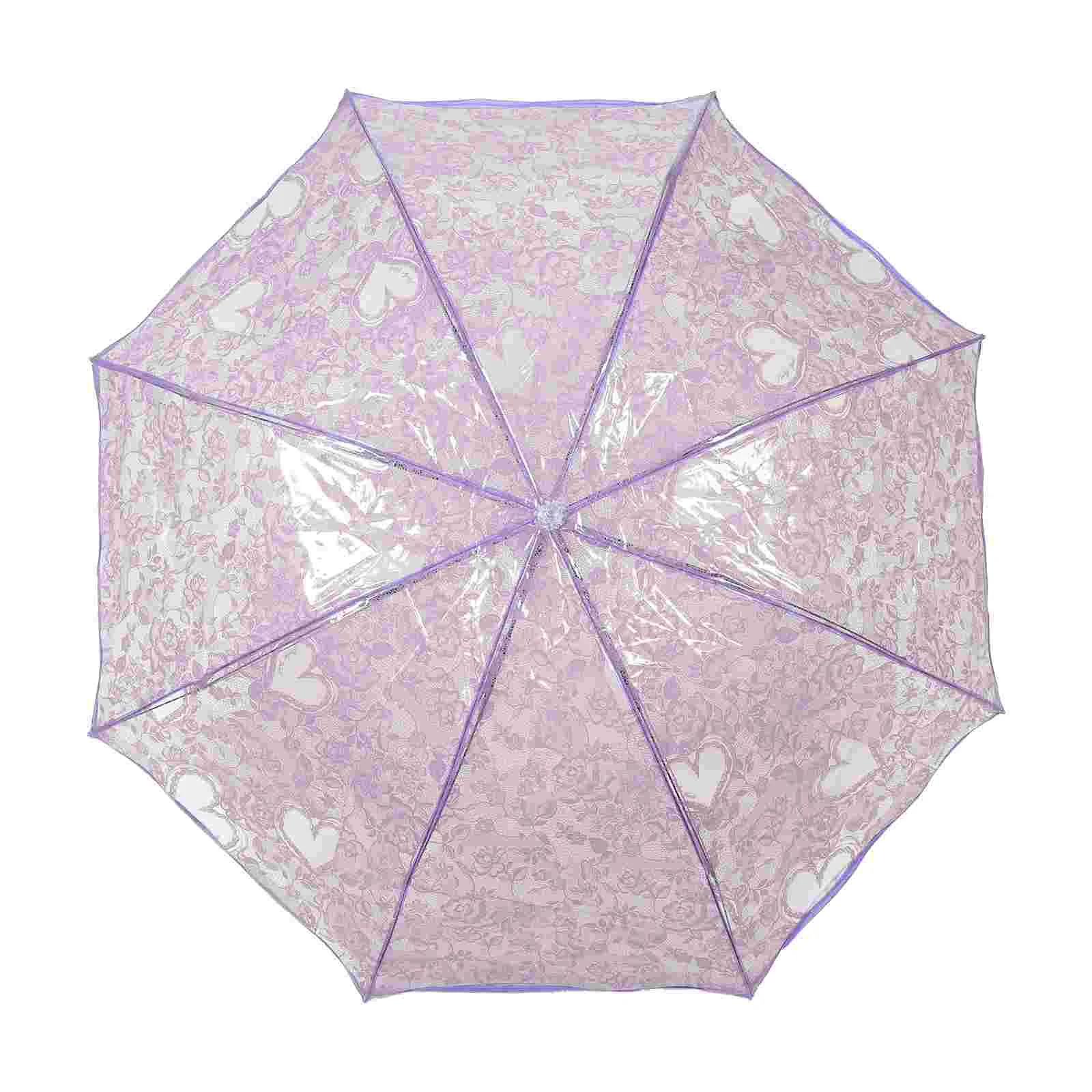 

Decorative Umbrella Bridal Wedding Umbrellas Purple Bride Metal Parasol Vintage
