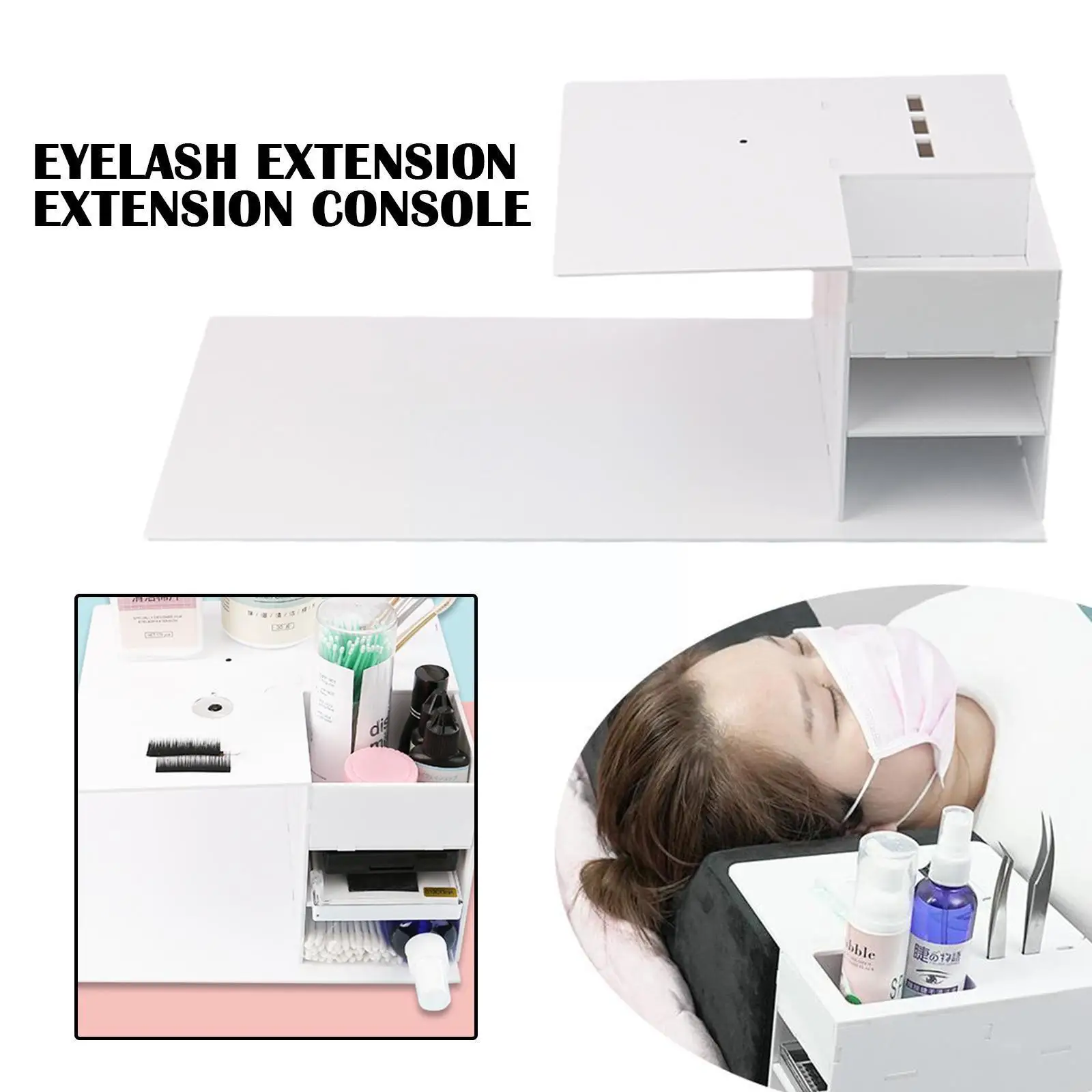 

Подставка для наращивания ресниц, мягкая профессиональная консоль для макияжа, U3o2