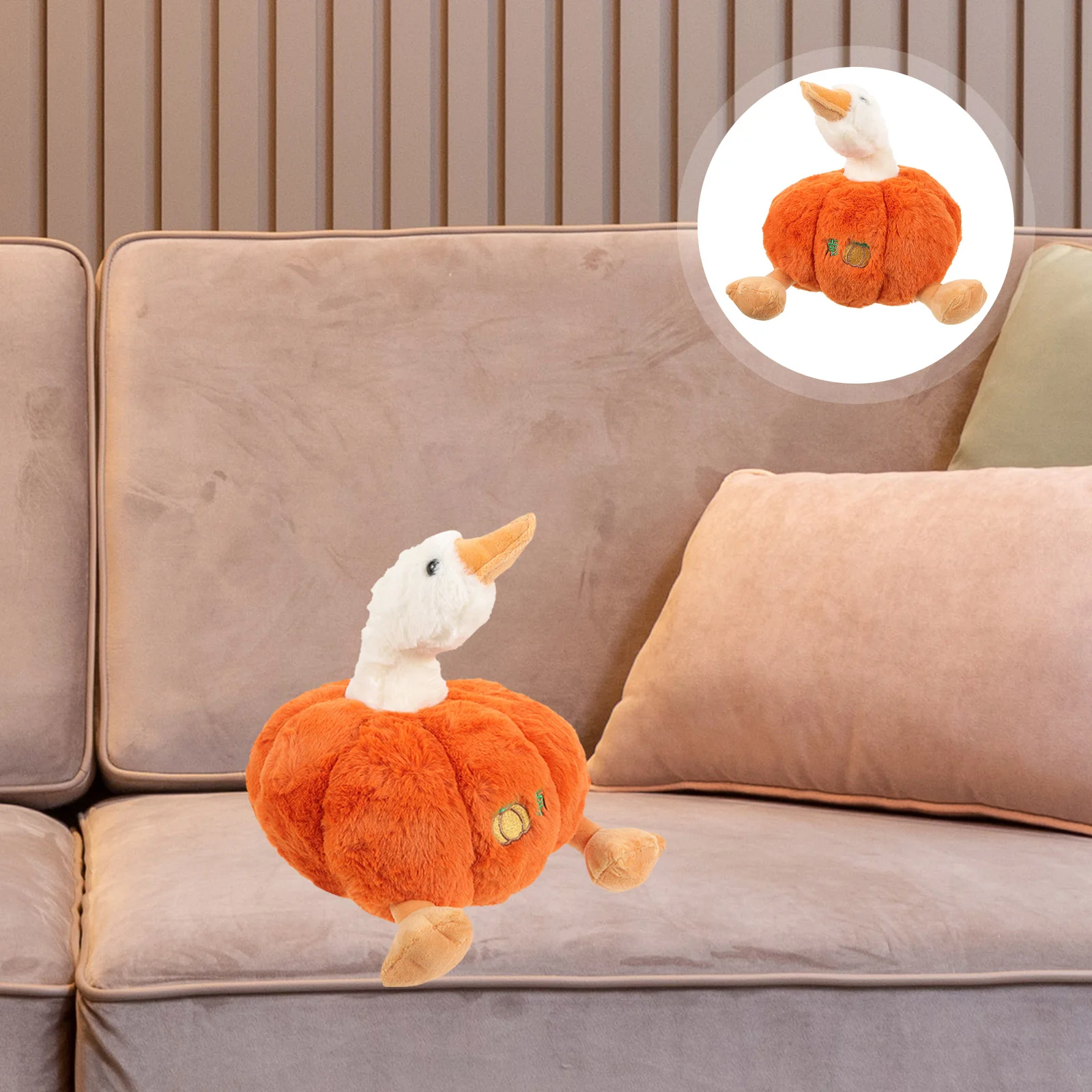 

Duck Pumpkin Duck Duck Cartoon Pumpkin Duck for Sofa Conch