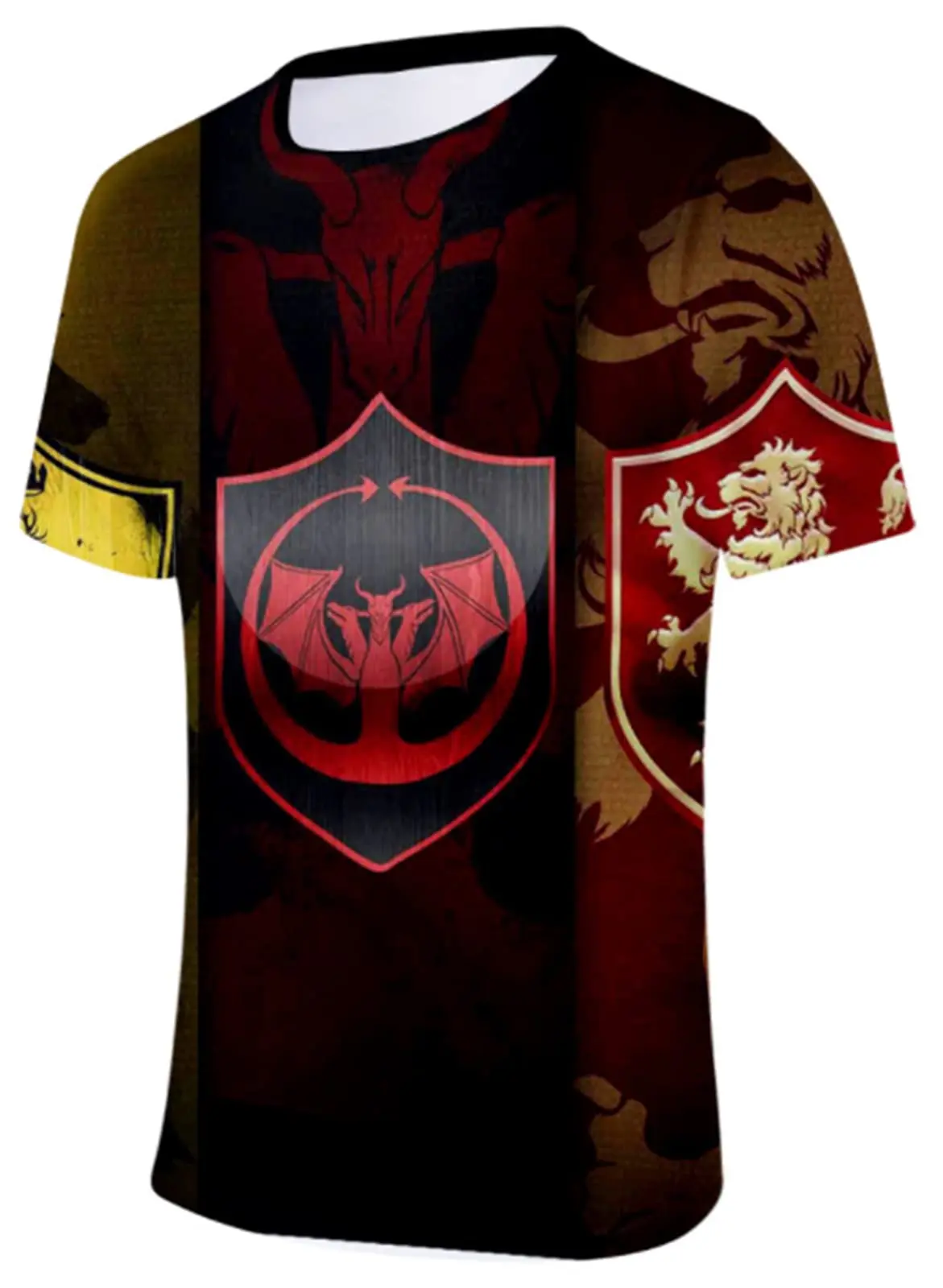 

Anime The Seven Deadly Sins T-Shirt 3D Printed Short Sleeve Shirts Men Women Pullover Tee Round Neck Tops Comfortable Clothing