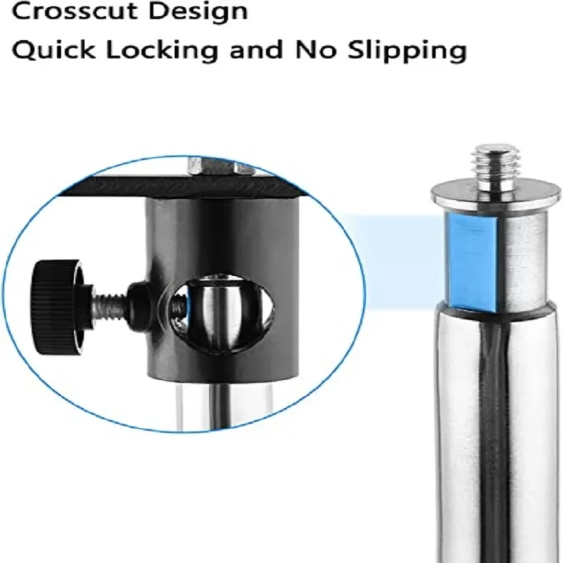 Легкий 49 - дюймовый кронштейн Selens удлиненный рычаг рукоятки с резьбой 1 / 4 &quotи 3