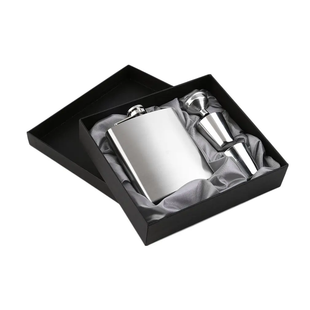 1-8oz Hip Flask Kit Whiskey Vodka Alcohol Wine Bottle Cockta