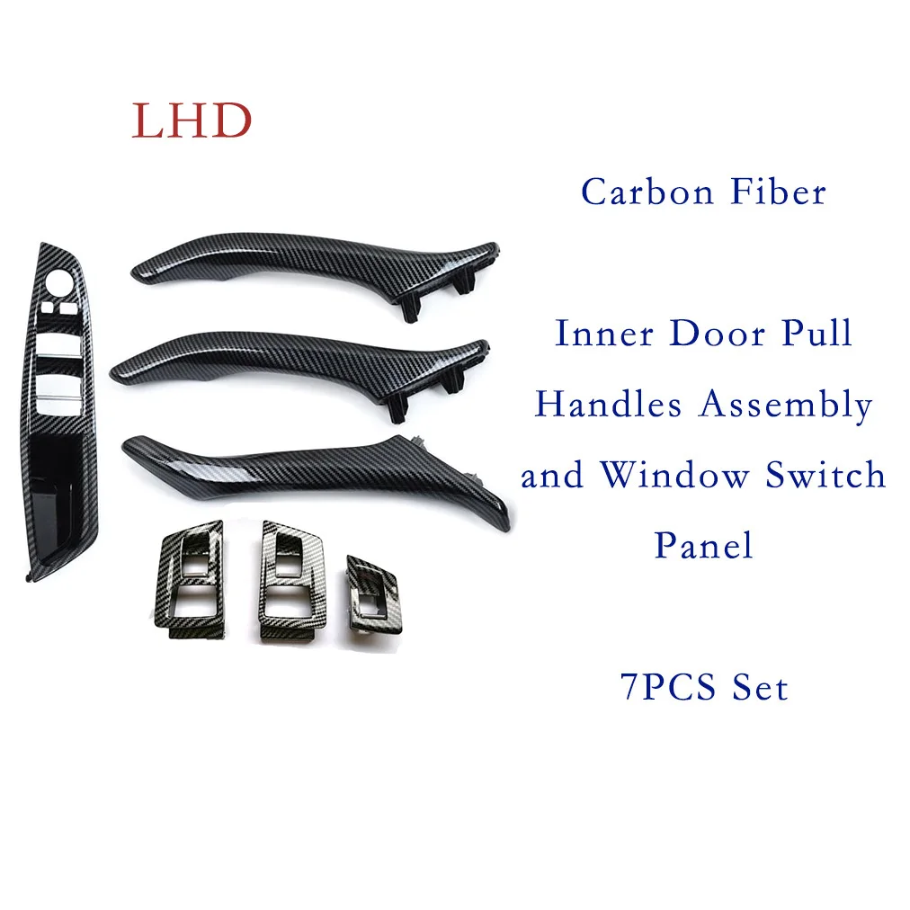 

Для BMW 5 Series 10-17 F10/11/18 внутренние дверные ручки в сборе оконная панель LHD