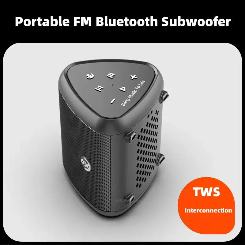 

XDOBO Try&Go 30W High-power Outdoor Portable Waterproof Bluetooth Speaker Card Wireless Audio, Supporting FM/TWS/push to Talk