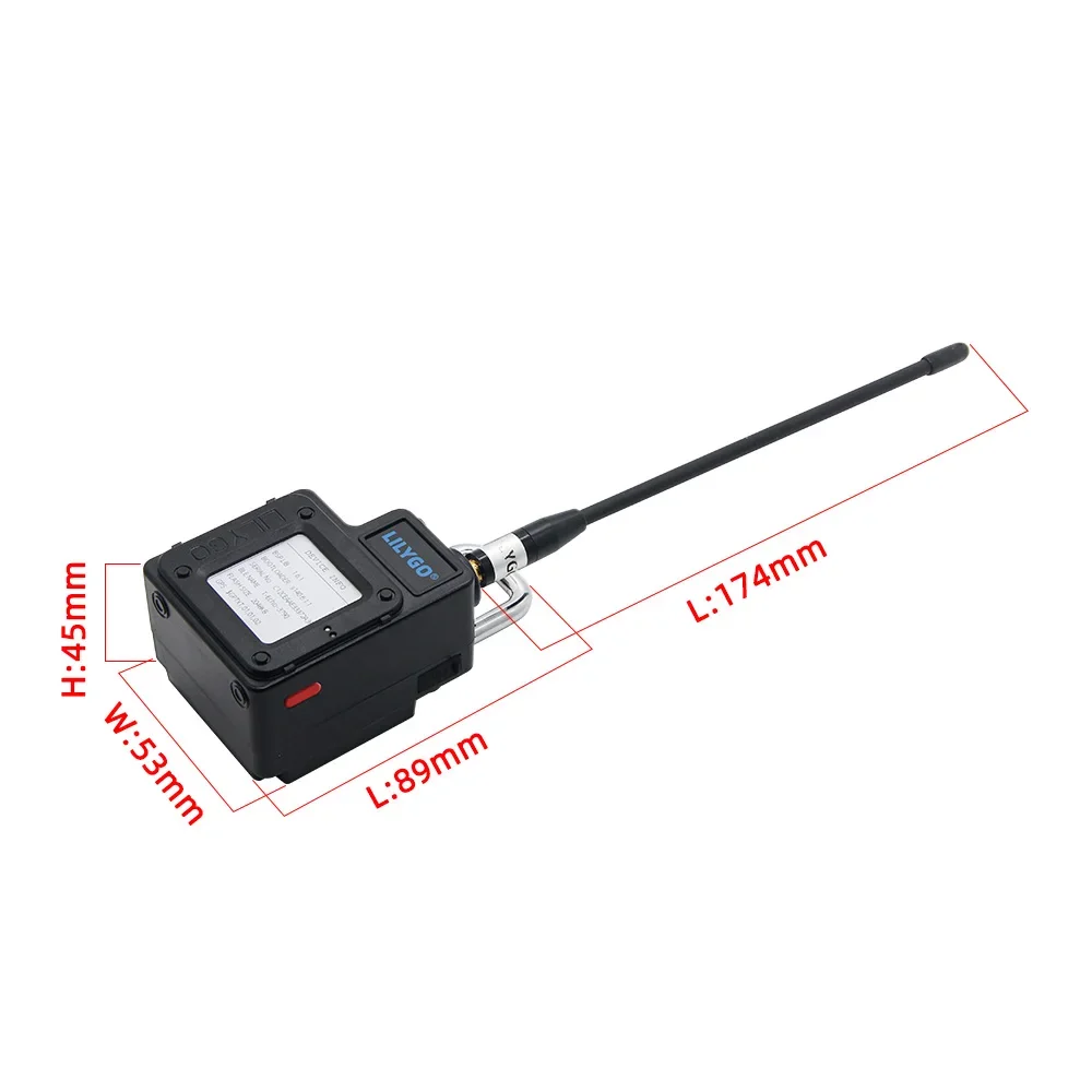 Модуль беспроводной связи LILYGO T-Echo Plus NRF52840 с 1,54-дюймовым E-Paper дисплеем, модулем LoRa SX1262 для дальней связи с низким энергопотреблением, GNSS L76K и аккумулятором 2400 мАч (art.: 3920d97e1aa42) - 3920d97e1aa42