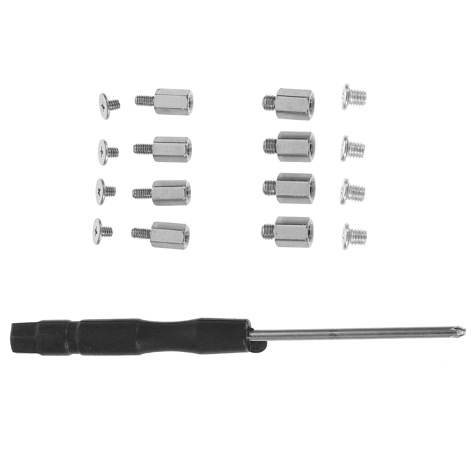 

1 Set Stainless Steel Screw for M2 SSD Hex Nut Screw Computer Accessory