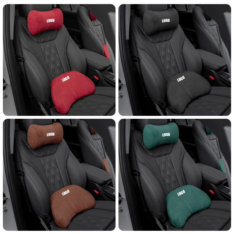 Подушка на подголовник автомобильного сиденья с логотипом автомобиля подушка