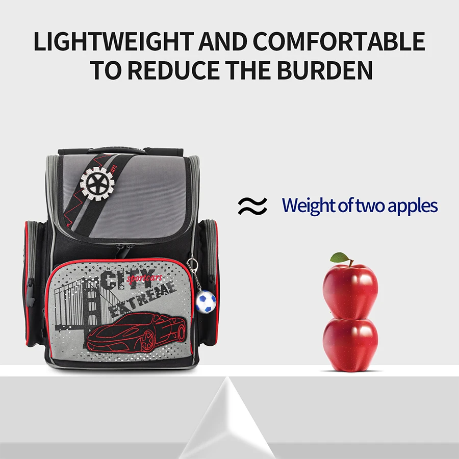 Kids Cars Pattern 1-006 School Bags for Boys Primary Students School Backpack Children's Cartoon Schoolbag Mochila Escolar