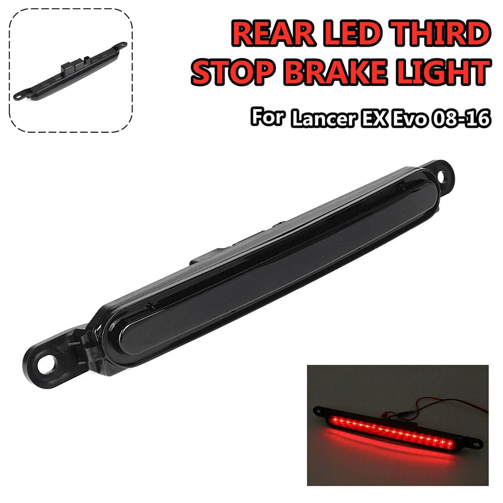 Для Mitsubishi Lancer Sedan EVO X 2008-2016 LED 3RD Brake светильник багажник заднее крепление