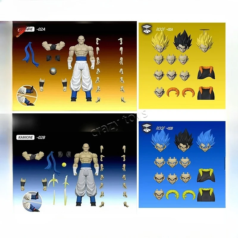 Фото В наличии: 02B 02A Dragon Ball Z SHF Супер Сайян Блю SSJ Вегета, Гогета, Сон Гоку — коллекционная аниме-фигурка, модель, игрушка №4
