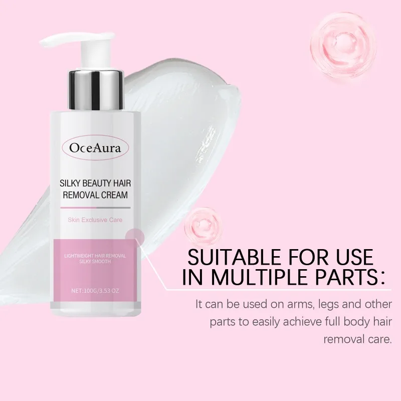 Шелковистая красота крем для удаления волос на коже быстрое нежное удаление