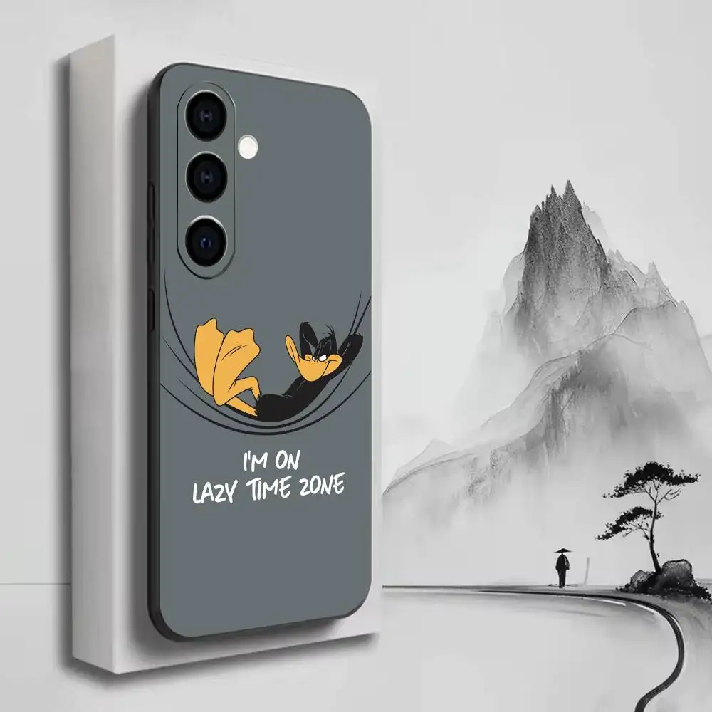Забавный чехол для телефона Goofy D-Daffy D-Duck-Funny для Samsung A72, A71, A72, A70, A53, A52, A51, черный мягкий чехол из ТПУ (art.: 3920dc05bfe5e) - 3920dc05bfe5e