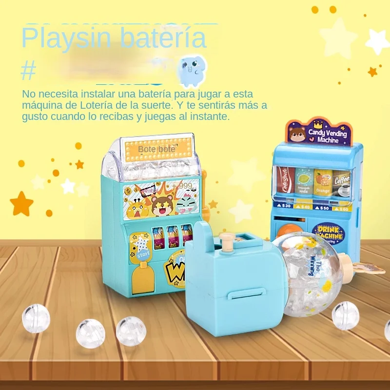 

Машинка для имитации лотереи, машинка для распашных игрушек, Настольная ручная машинка для напитков, игровая искусственная головоломка,