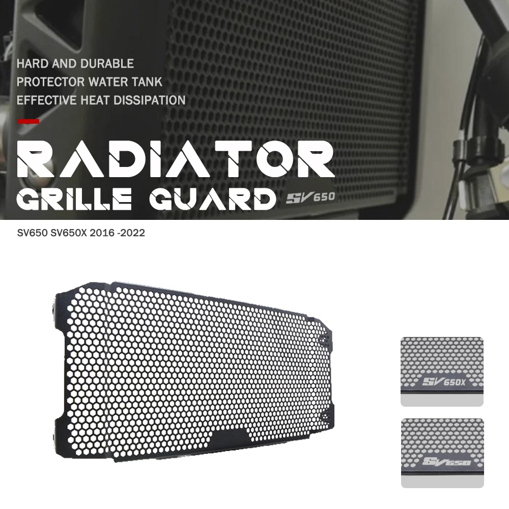 

Motorcycle Radiator Grille Guard Cover FOR Suzuki SV650 SV650X 2016 SV 650 650X SV650 X 2016 2017 2018 2019 2020 2021 2022 2023