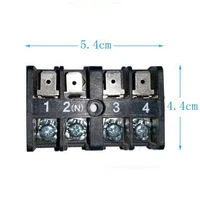 brand new 345 plug wire terminal block wire holder external unit wire connector for midea air conditioner accessories