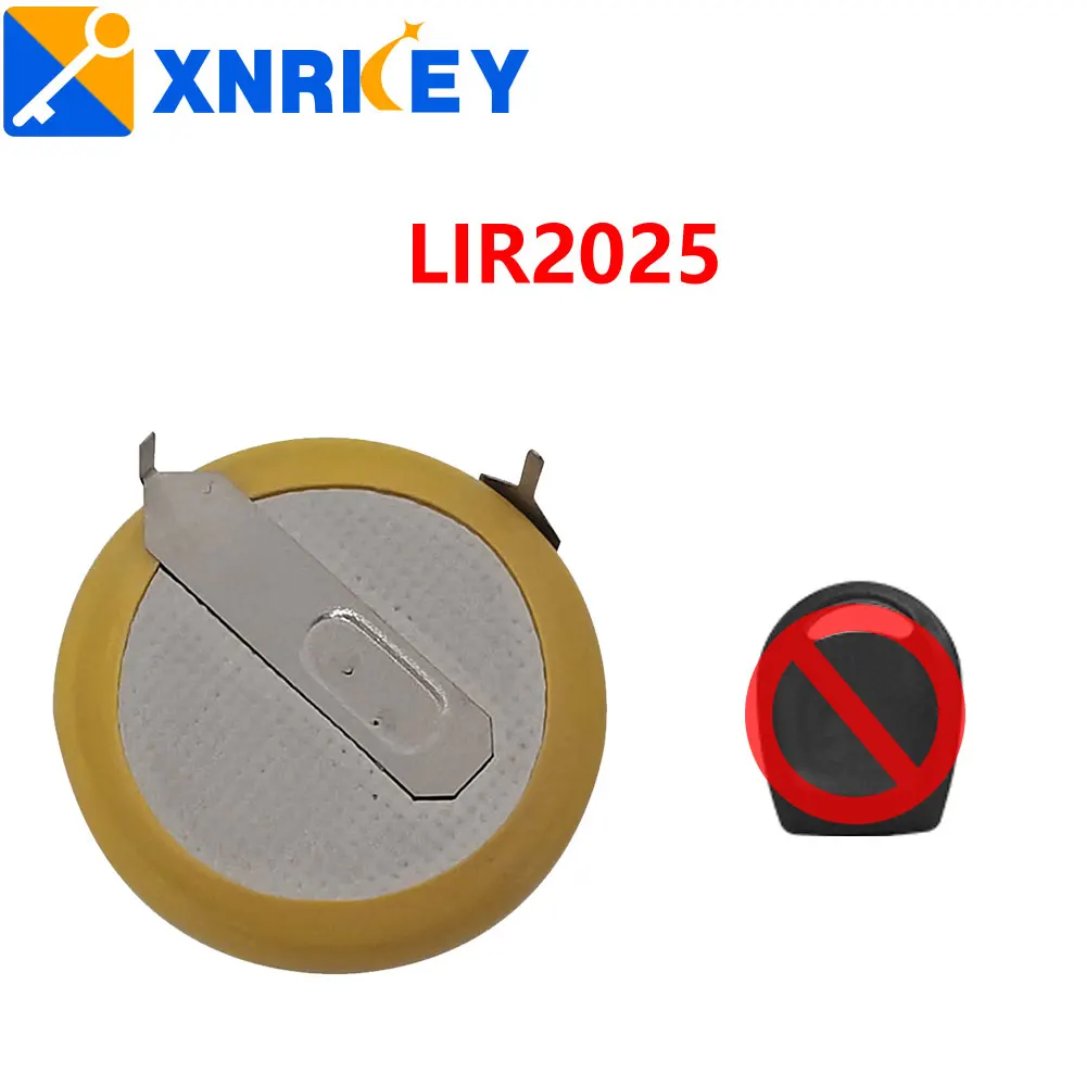 

Перезаряжаемый аккумулятор XNRKEY LIR2025 для дистанционного автомобильного ключа BMW E46 E39 E36 E38 E34