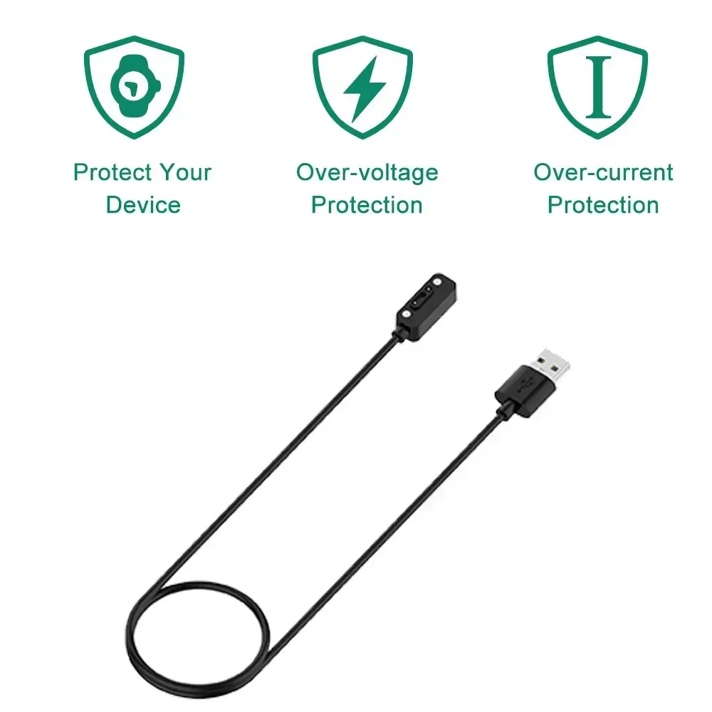 Фото Магнитный USB-кабель для зарядки детских часов Xplora X6 Play X6 pro, зарядное устройство для умных часов, адаптер питания №3