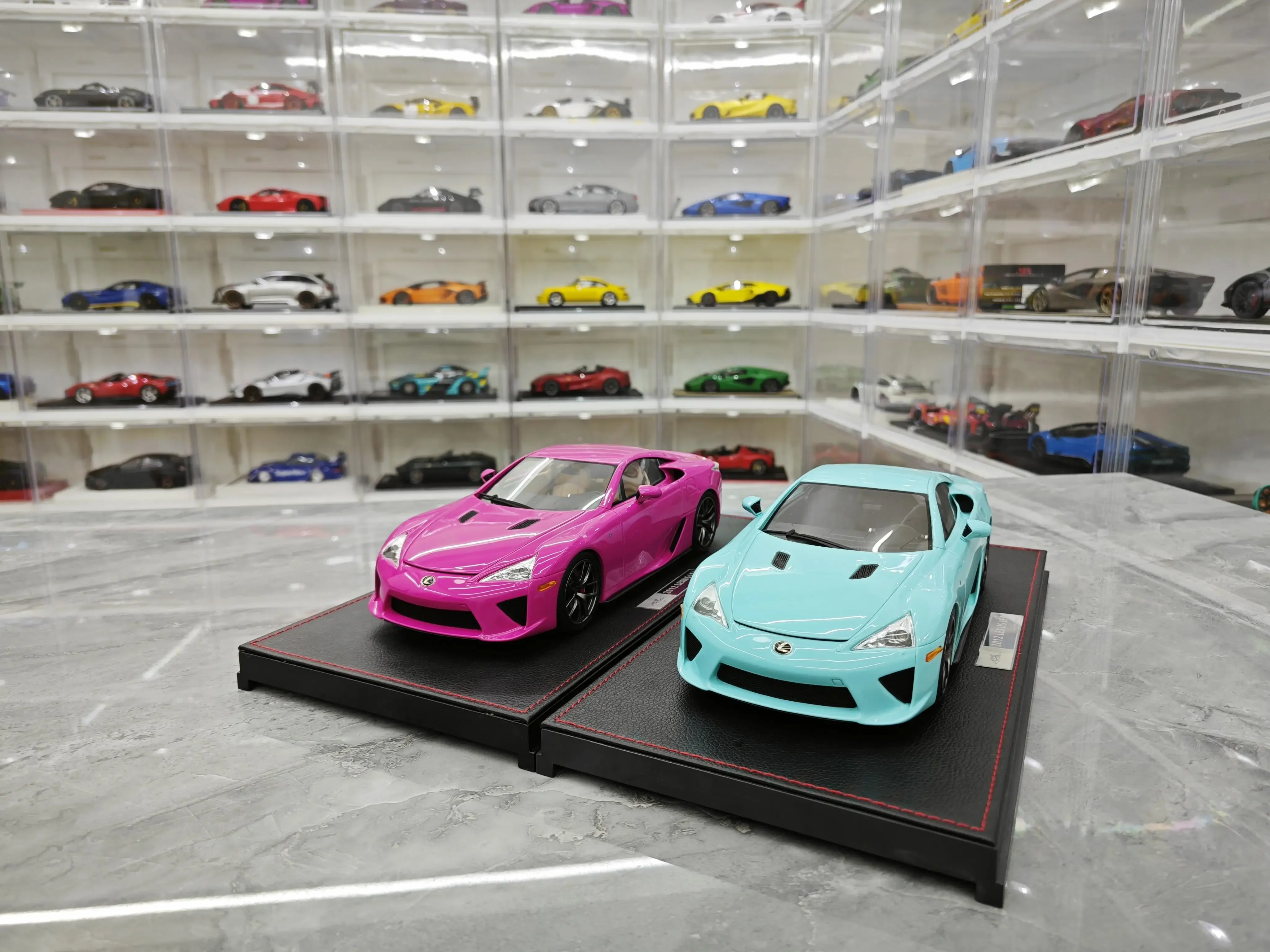 Lexus LFA Supercar ограниченная серия имитация модели автомобиля из смолы коллекция