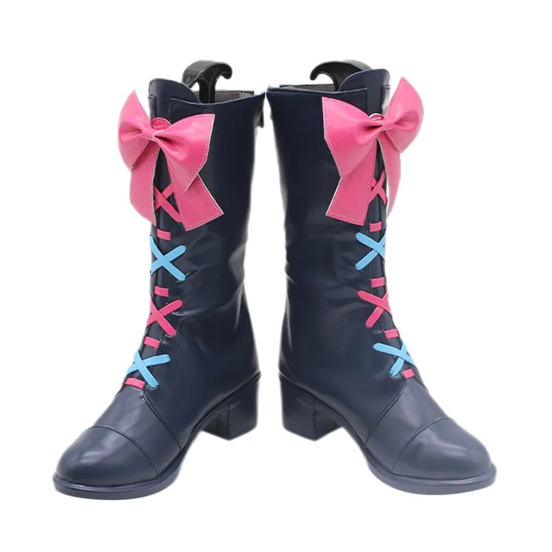 Asahina Mafuyu обувь для косплея из искусственной кожи Хэллоуин карнавальные ботинки