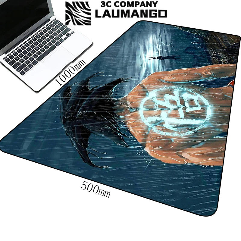 

Large Desk Mat Anime Gaming Mouse Pad Gamer Goku Super DBZ Gamers Accessories Computer Table Varmilo Mausepad Cs Go Pc Mats Pads
