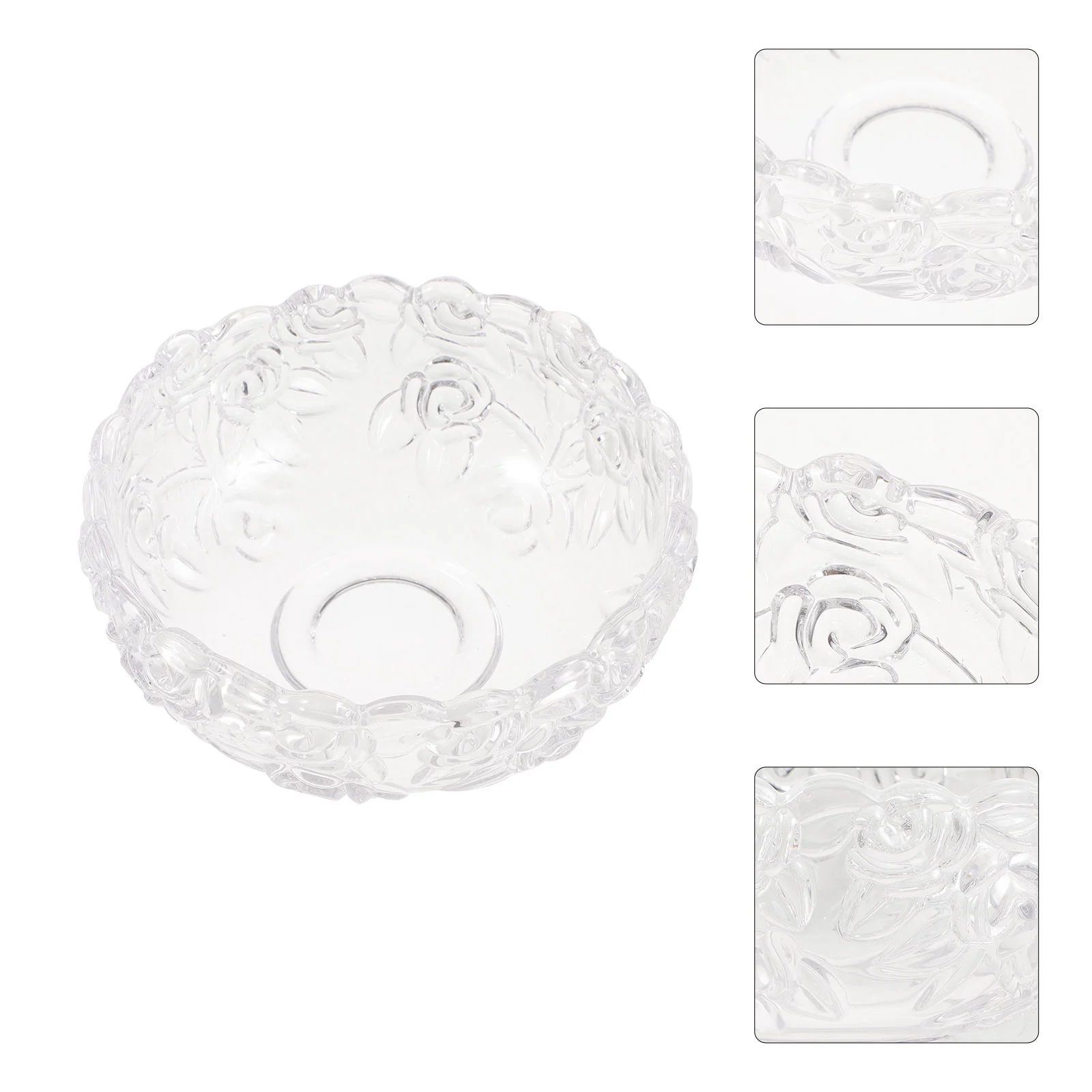 

Waeuy Polish Remove Wash Soaker Nail Buffed Manicure Hand Bowl Glass Bowls Hands