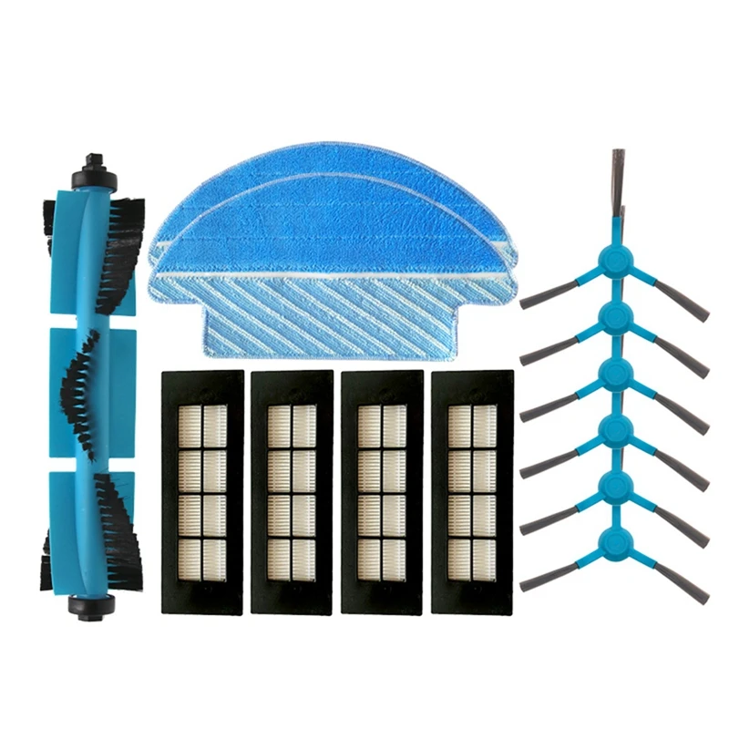 

Suitable for Conga Sweeping Robot Accessories 3090 Side Brush Side Brush Roller Brush Main Brush Mop Cleaning Cloth