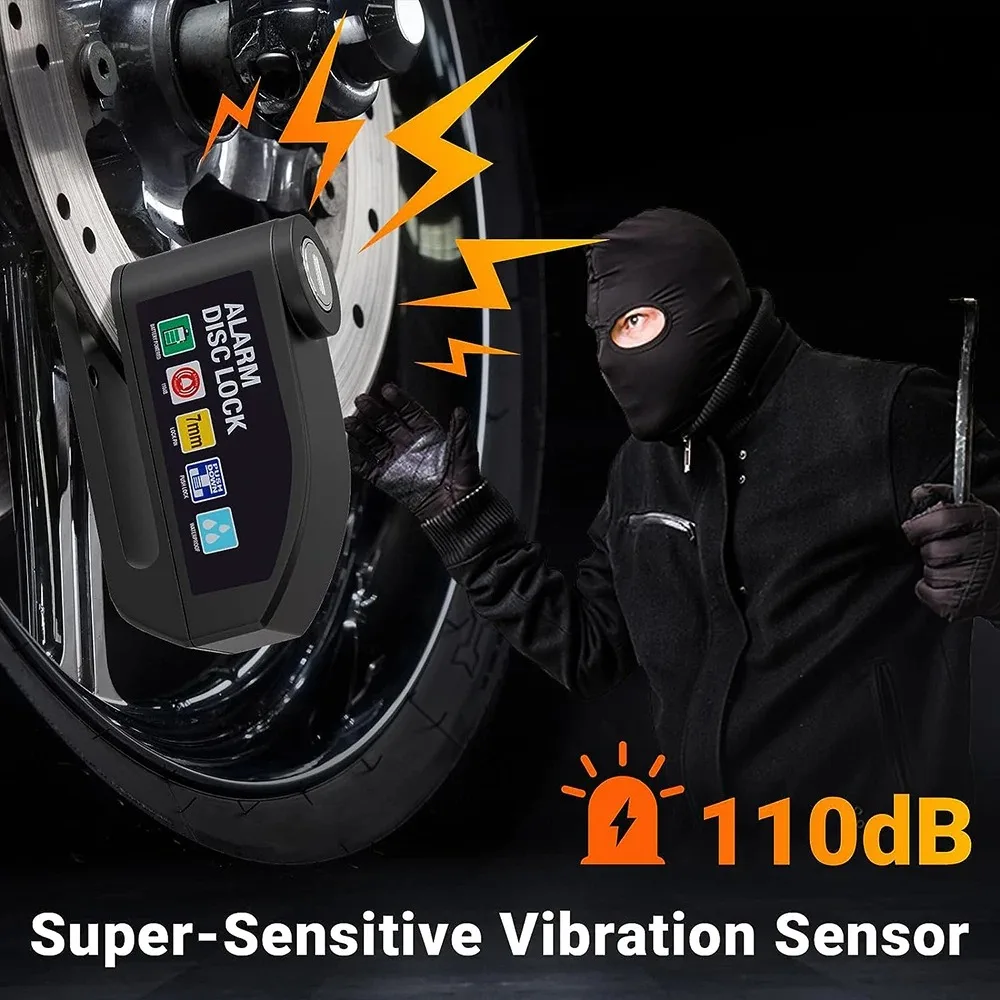 Велосипедная сигнализация дисковый тормоз электрический замок велосипедный