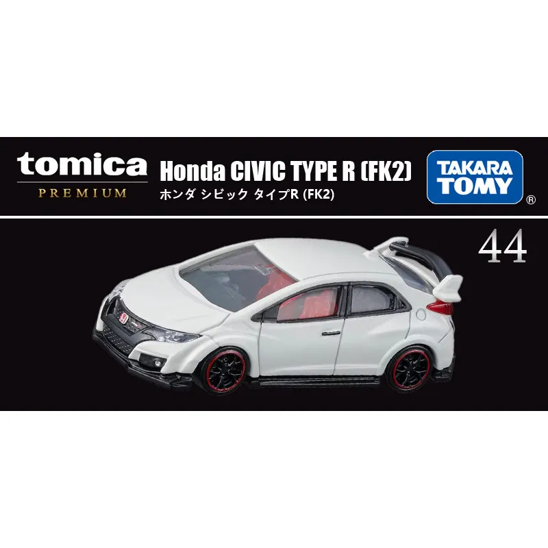 Фото Оригинальная модель TAKARA TOMY Tomica Premium №44 Honda Civic Type R FK2, масштаб 1/64, литая машинка с рабочей подвеской, коллекционная, из сплава, для хобби №2