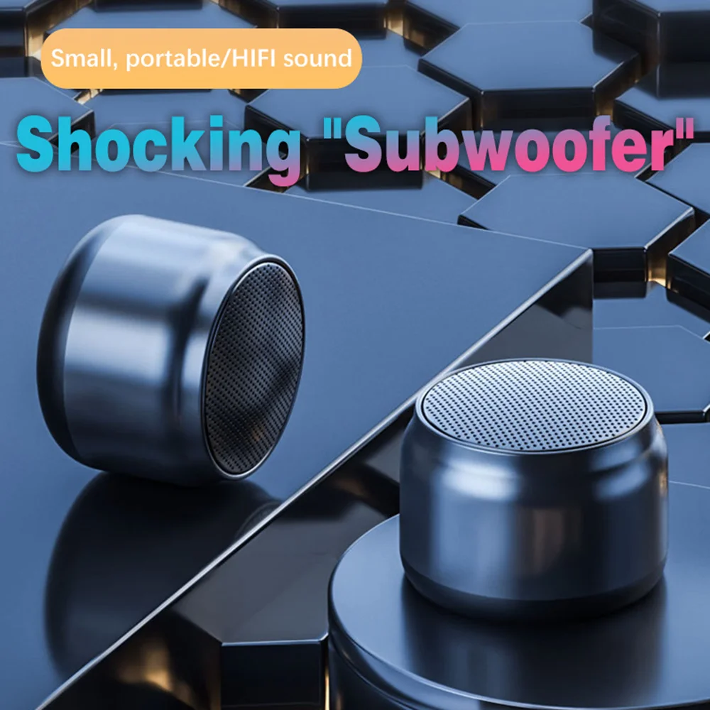 

Wireless Bluetooth Speaker K3 Portable Hifi Audio Player Speaker Waterproof USB Outdoor Speaker Music Surround Woofer Microphone