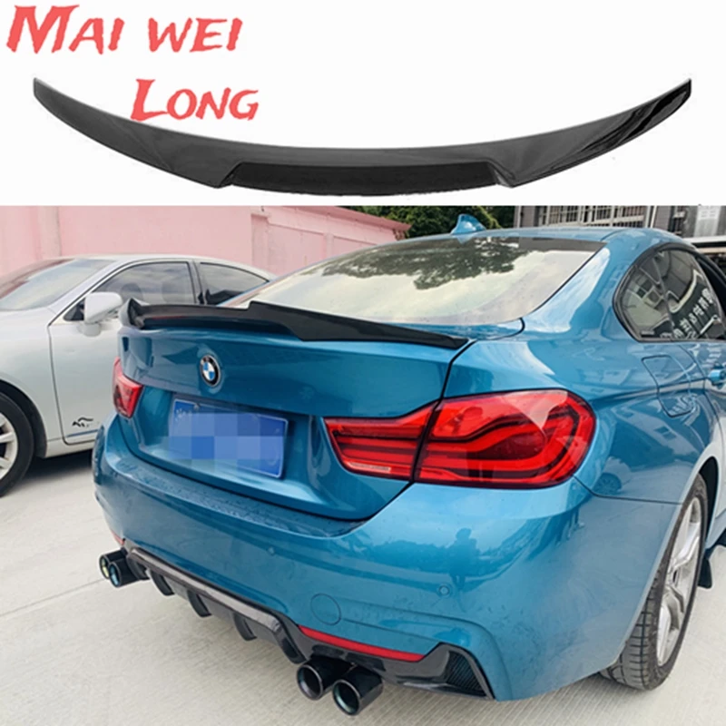 

Car Rear Spoiler For BMW F36 4 Series 428i 435i 4Dr 2013 - 2019 M4 Style ABS Car Trunk Boot Lip F32 Spoiler Wing