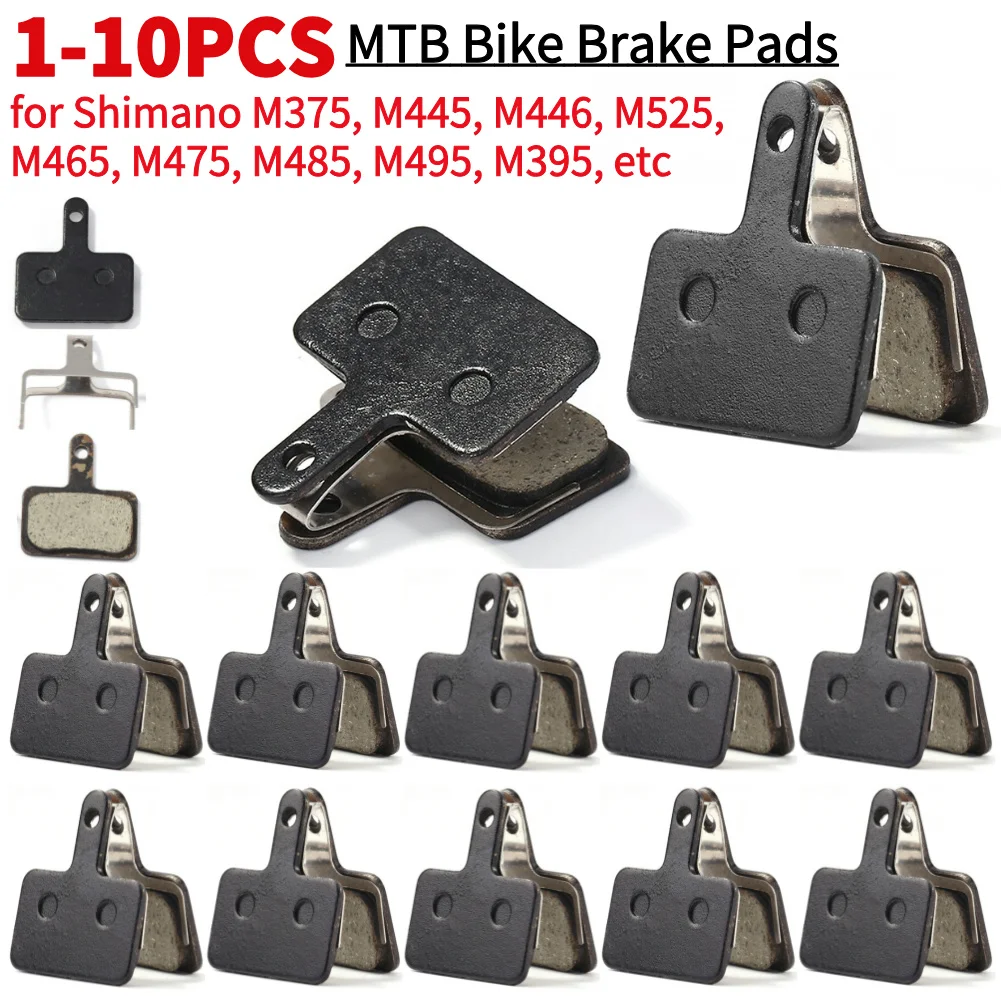 Фото 1-10 пар дисковых тормозных колодок для шоссейного велосипеда MTB для Shimano B01S MT200 M400 MT500 M315 M525 M475 M495 M515 M975 M355 M375 Тормозная колодка №1