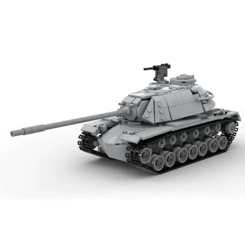 Военная серия WW2 армия США M103 тяжелый танк MOC строительный блок армированный