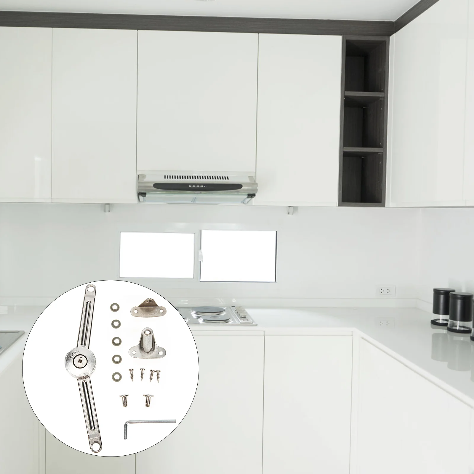 

Гидравлические опорные стержни 2 шт., опорные петли для крышек кухонного шкафа, опорные стержни для дверей