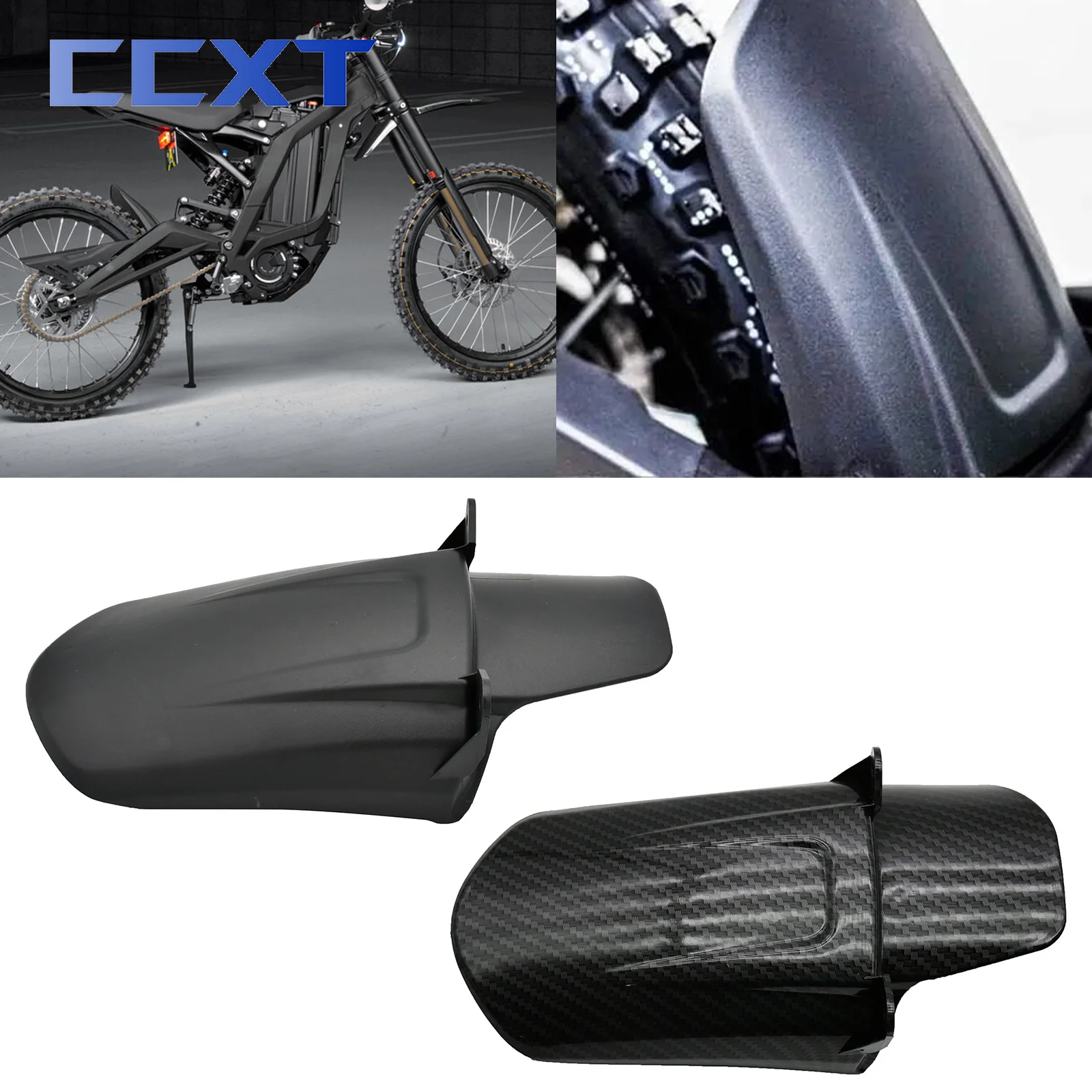 

Electric Motorcycle Rear Wheel Fender Mudguards For Sur-Ron Sur Ron Surron Light Bee X & Light Bee S Universal Refit Parts