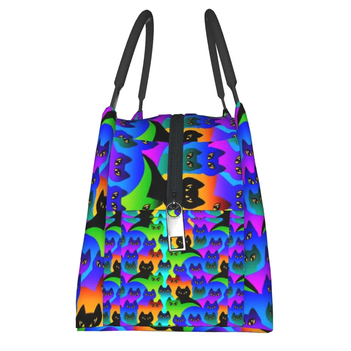 Сумка-тоут унисекс с животным принтом и застежкой-молнией из материала Оксфорд