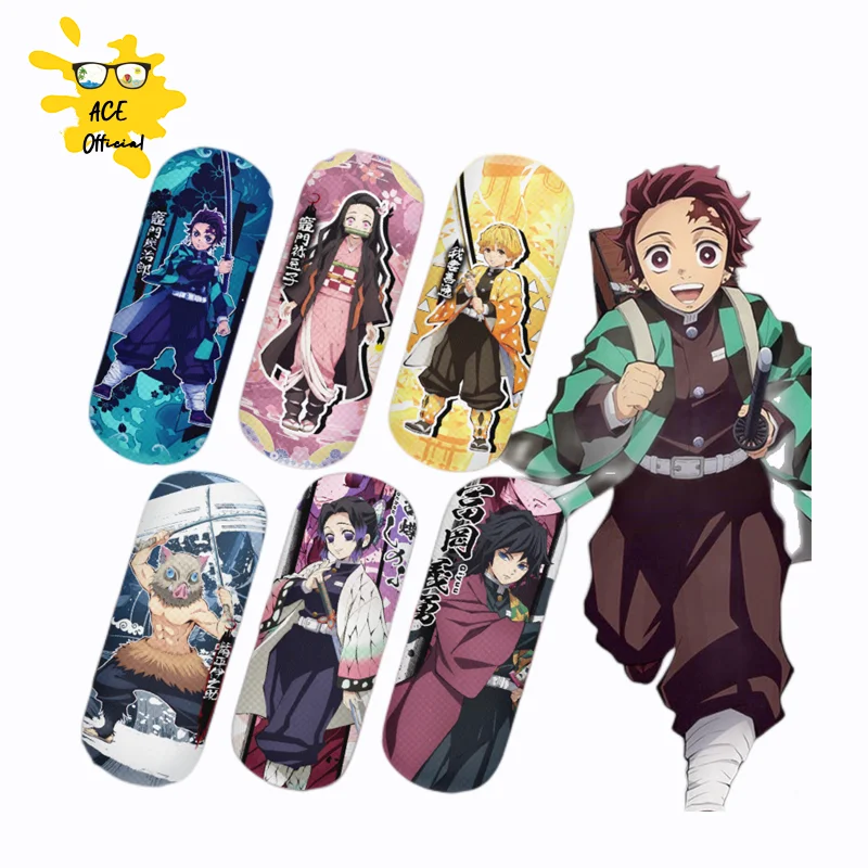 Чехол для очков из аниме «рассекающий демонов», кожаный металлический футляр для очков при миопии, подходит для косплея камадо, танджиру, камадо, незуко