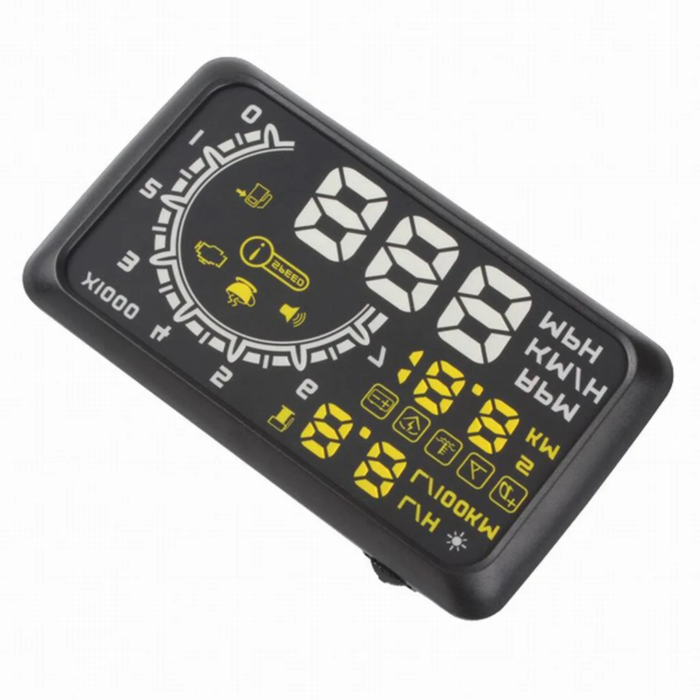

On-board Computer Car Speedometer Head-up Display LCD Screen Speeding Alarm